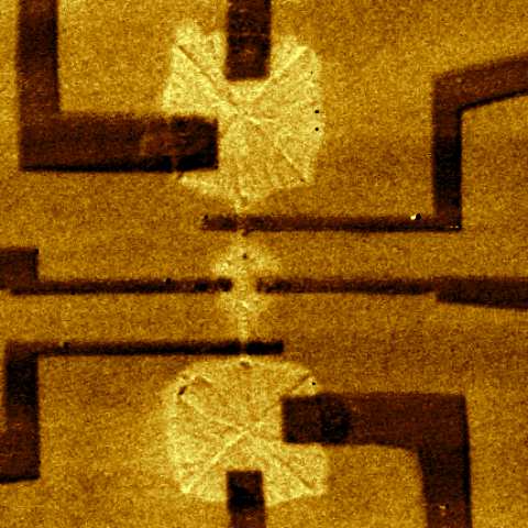 Magnetic structures, MFM mode, 21µm