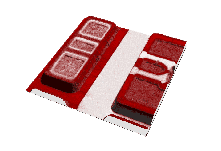 sRAM, topography & dC/dV signals, sMIM mode, 13µm