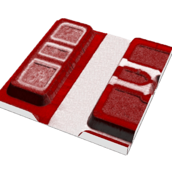 sRAM, topography & dC/dV signals, sMIM mode, 13µm