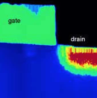 Transistor, ResiScope mode, 1.5µm